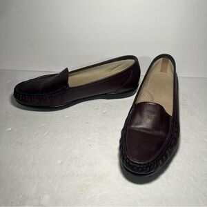 SAS tripod comfort simply brown slip on loafer women’s 12 W wide